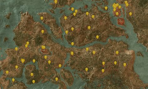 The Witcher 3: localización de todas las misiones secundarias.
